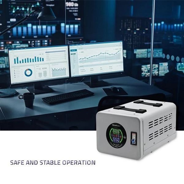 Стабілізатор Qoltec AVR-3000VA, аналогова індикація, Q2 U_29610 фото