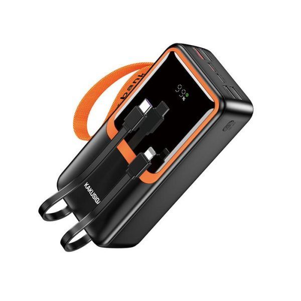 Повербанк Kakusiga KSC-1090 50000mAh (4USB/2USB-C/22.5W)- черный (900177) PR_900177 фото