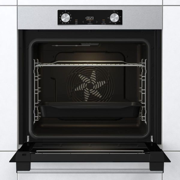 Духова шафа Gorenje електрична, 77л, A+, дисплей, нерж. RC_BO6735E02X фото