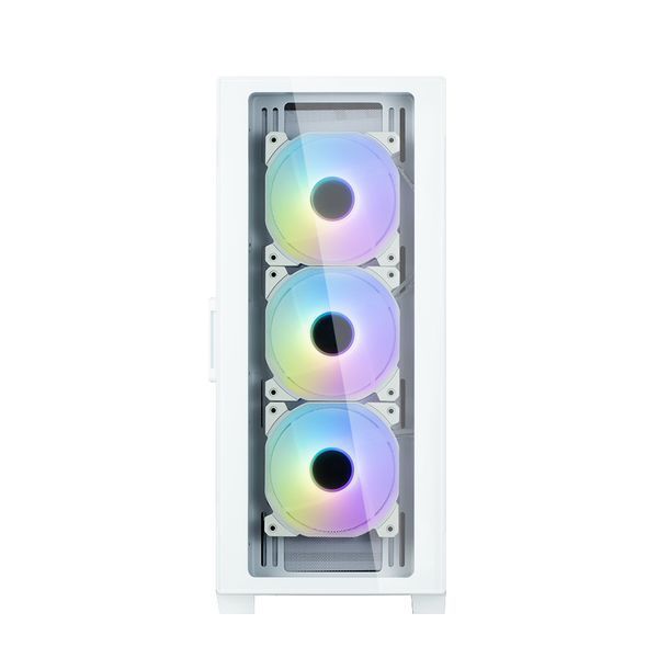 Корпус Zalman I3 Neo TG без БП, 1xUSB3.0, 2xUSB2.0, 4x120мм ARGB, VGA 355мм, LCS ready, TG Side/Front Panel, RC_I3NEOTGWHITE фото