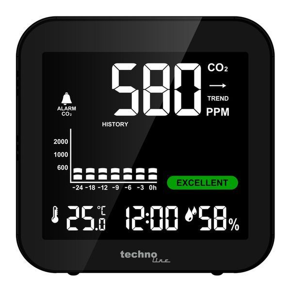 Метеостанція Technoline WL1025 Black (WL1025) DS_DAS301773 фото