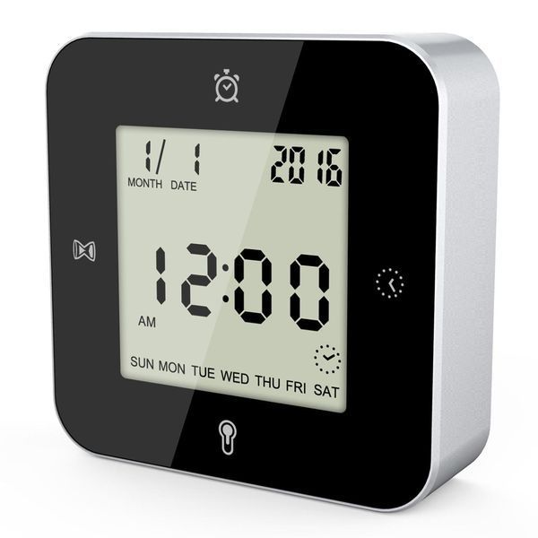 Часы настольные Technoline WT344 Black/Silver (WT344) DS_DAS301304 фото