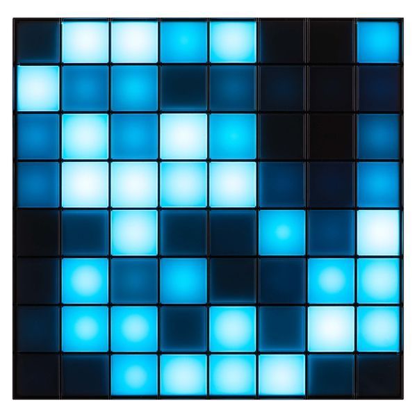 Панель Smart LED Twinkly Squares 1 Starter RGB IP20 16х16см USB-C чорний Twinkly RC_TWQ064STW-01-BUSB фото