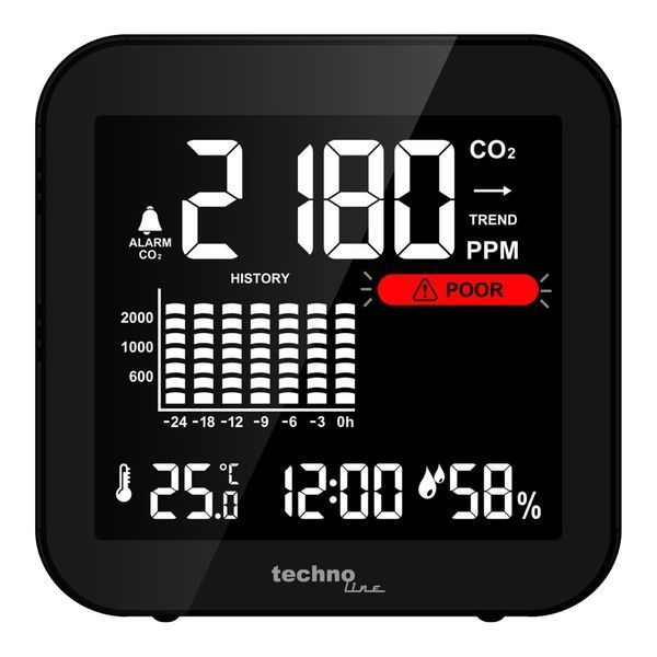 Метеостанція Technoline WL1025 Black (WL1025) DS_DAS301773 фото