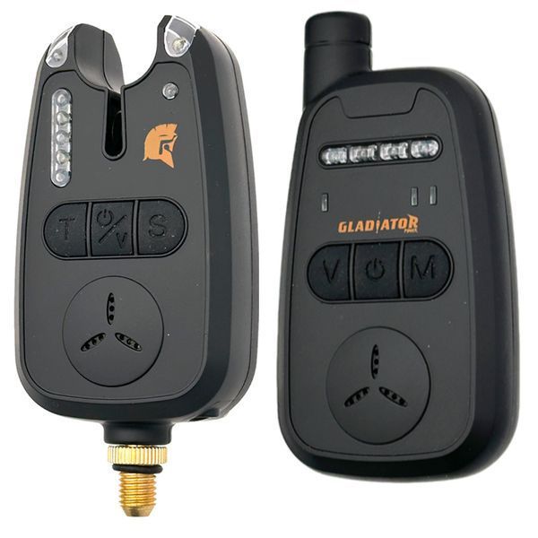 Набір сигналізаторів GLADIATOR RF298 3+1 Black з пейджером PR_RF2983 фото