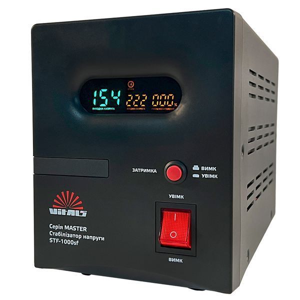Стабілізатор напруги Vitals Master STF-1000sf IN_246602 фото
