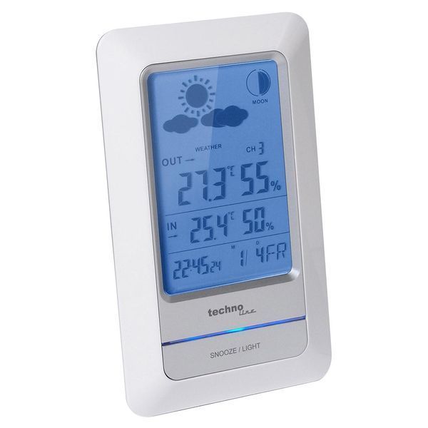 Метеостанція Technoline WS6740 White/Silver (WS6740) (без акумулятора та зарядного пристрою) DS_DAS301291 фото