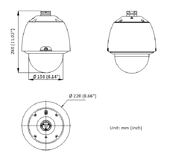 Поворотная камера Hikvision DS-2DE5232W-AE(T5), 2 Мп, с 32x зумом DarkFighter U_30868 фото