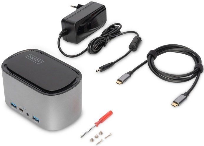 Док-станция DIGITUS USB-C, 11 Port, SSD Enclosure RC_DA-70889 фото