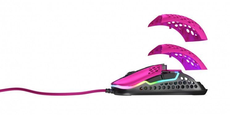 Миша Xtrfy M42, USB-A, RGB, Рожевий RC_XG-M42-RGB-PINK фото
