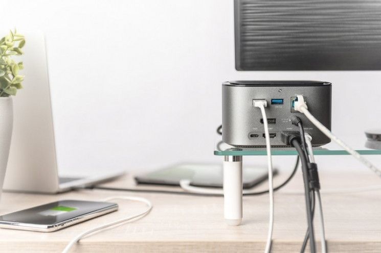 Док-станция DIGITUS USB-C, 11 Port, SSD Enclosure RC_DA-70889 фото