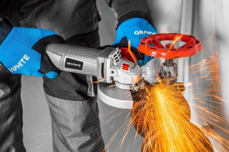 Шліфмашина кутова GRAPHITE 125мм 1100Вт 11000об/хв 2.7кг RC_59G110 фото