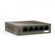 Коммутатор Tenda TEF1105P-4-63W 5xFE RC_TEF1105P-4-63W фото 2