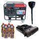 Бензиновый генератор MAST GROUP YH15000S + газовая плитка Orcamp CK-505 + 4 газовых картриджа 400 мл KM_KYH15000S фото 2
