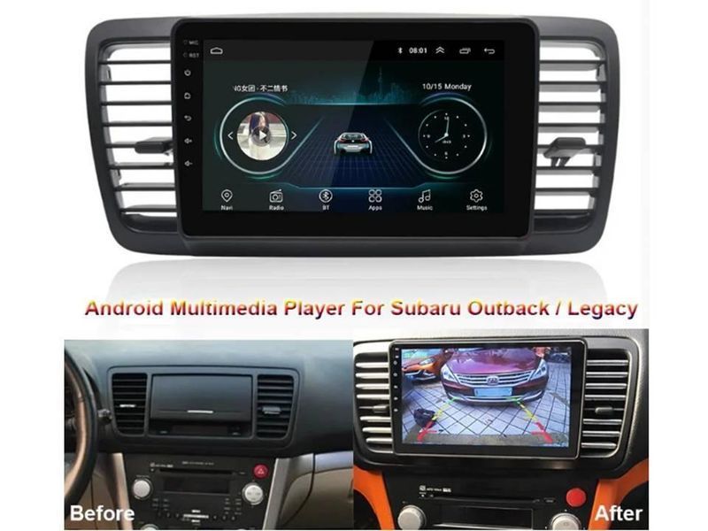 Штатна автомагнітола FORS.auto FS 4 PRO для Subaru Legacy/Outback 2004-2009 FA_FS-4005 фото