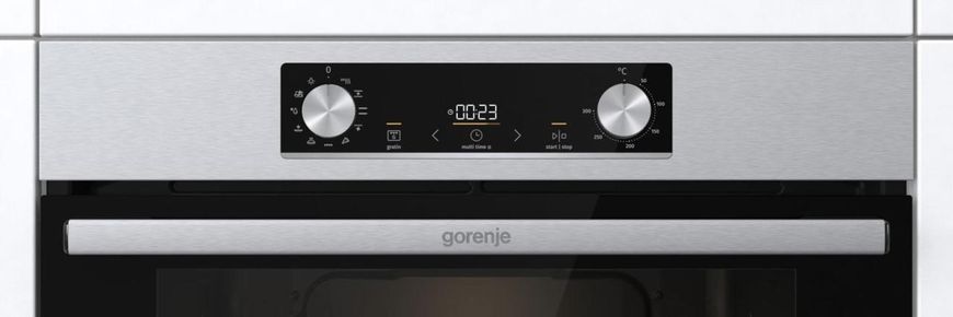 Духова шафа Gorenje електрична, 77л, A+, дисплей, нерж. RC_BO6735E02X фото