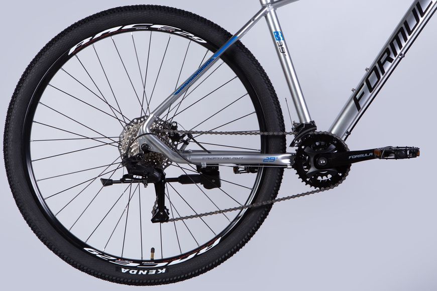 Велосипед AL 29" Formula ZEPHYR 3.0 DD CS рама-19" срiблястий 2025 VT_OPS-FR-29-357 фото