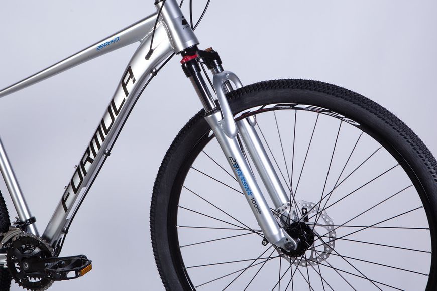 Велосипед AL 29" Formula ZEPHYR 3.0 DD CS рама-19" срiблястий 2025 VT_OPS-FR-29-357 фото