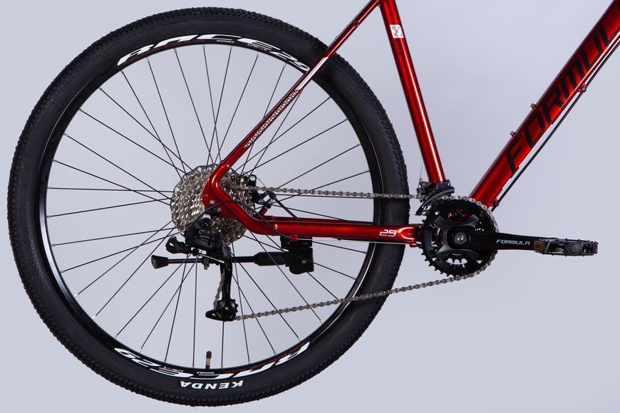 Велосипед AL 29" Formula ZEPHYR 2.0 DD CS рама-21" червоний 2025 VT_OPS-FR-29-368 фото