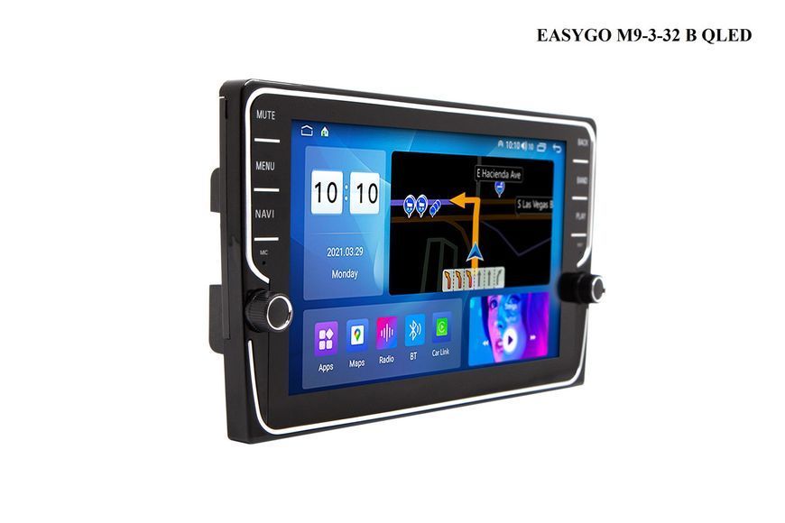Универсальная автомагнитола EasyGo M9-3-32 B QLED MA_M9-3-32 B QLED фото