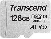 Карта памяти Transcend microSD 128GB C10 UHS-I R100/W40MB/s RC_TS128GUSD300S фото
