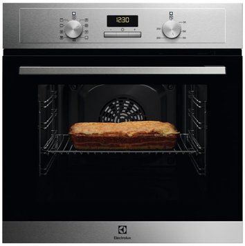 Духова шафа Electrolux електрична, 65л, A, дисплей, конвекція, нерж. RC_EOF3H00BX фото