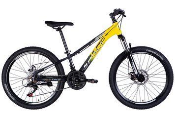 Велосипед AL 27.5" SPACE PHAETON DD FR рама-17" сіро-жовтий 2025 VT_OPS-SP-27.5-034 фото