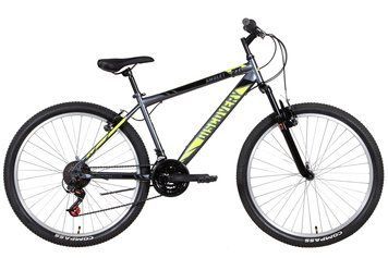 Велосипед ST 27,5" Discovery AMULET Vbr рама-17" сіро-жовтий (м) 2022 TGB VT_OPS-DIS-27,5-000 фото