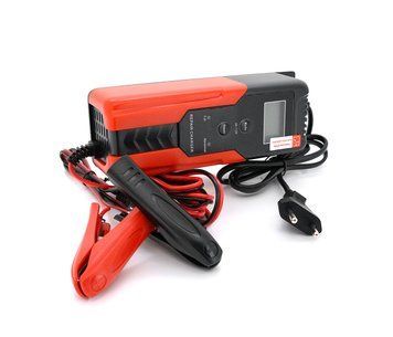 Автоматичне ЗУ для акумулятора 6V/12V (4,5-100 Ач) (MF, WET, AGM, GEL), R12, 100-240V, 6V/2A, 12V/4A, LCD, крокодили U_02804 фото