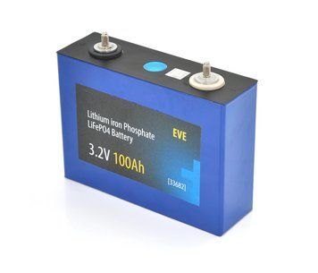 Осередок EVE 3.2V 100Ah для складання LiFePo4 акумулятора (160х50х115(131) U_33682 фото