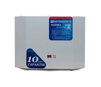 Стабілізатор напруги терісторний NORMA HV 9 (9000Вт) 220В, стабілізація 150-300, 9 ступенів U_20097 фото