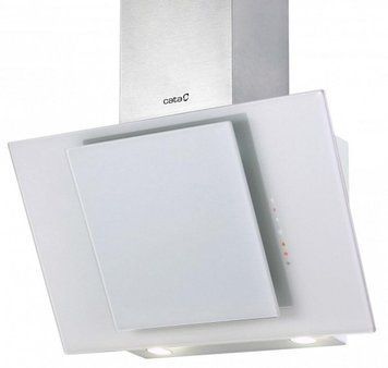 Витяжка Cata похила, 60см, 1000м3г, CERES 600 XGWH, білий RC_2027003 фото