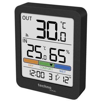 Термогигрометр Technoline WS9488 Anthracite (WS9488) DS_DAS302455 фото