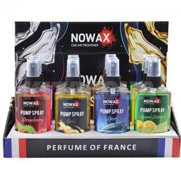 Ароматизатор Nowax Pump Spray MIX №2, 75ml, 12шт LI_NX07531 фото