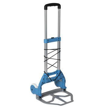 Тележка хозяйственная Bo-Camp Trolley Foldable 75 kg Silver/Blue (5267283) DS_DAS302122 фото
