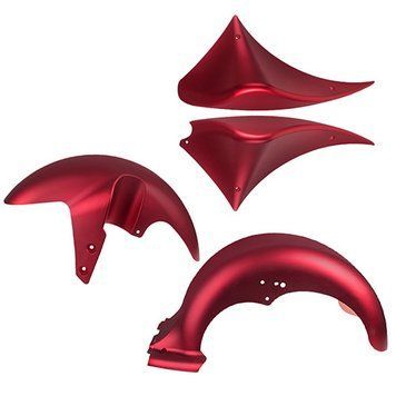 Комплект крыльев и накладок бака для электроскутера Chopper r804-m1 Red (r804-m1 Red) OL_51297 фото