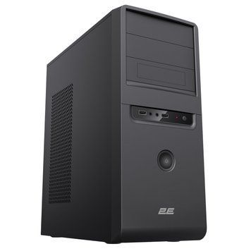 2E Корпус TeamX TMX01 с БП 2E ATX400W, 2xUSB2.0, 1x80мм, VGA 310мм, ATX, чёрный RC_2E-TMX01 фото