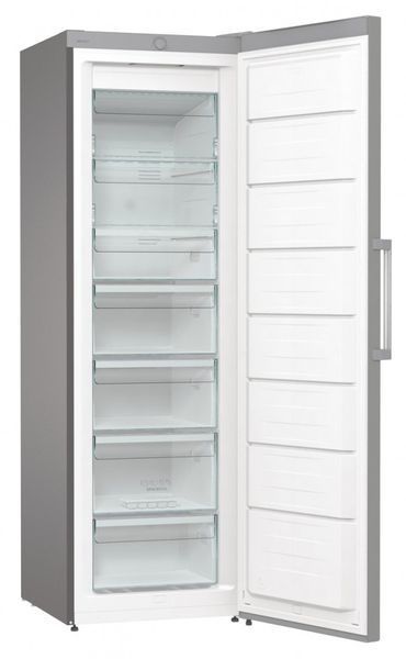 Морозильна камера Gorenje FN619EES5, Висота &ndash; 185см, Глибина-66 см, 280л, А++, NF, Інвертор, сріблястий RC_FN619EES5 фото