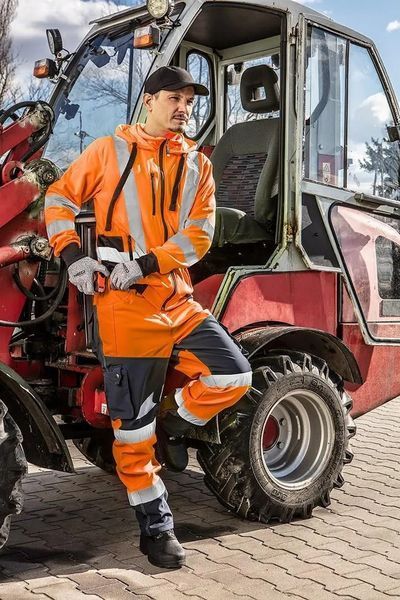 Tools Куртка робоча Basic, XL(54), підвищеної видимості, поліестер, 240 г/м2, помаранчевий Neo RC_81-746-XL фото