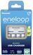 Зарядное устройство Basic Charger USB + Аккумулятор Eneloop NI-MH AA 2000 мАч, 4 шт. Panasonic RC_K-KJ61MCD40USB фото 4