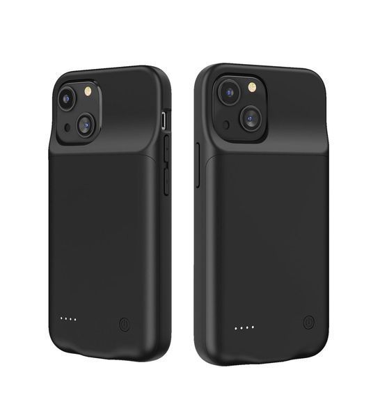 Чехол аккумулятор AmaCase для iPhone 14 Plus Черный (4500 мАч) AMA_06411 фото