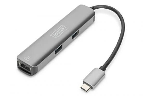 Док-станция DIGITUS USB-C, 5 Port RC_DA-70892 фото