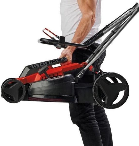Einhell Газонокосарка GC-EM 1600/37, 1600 Вт, 37 см, 38 л, 20-60 мм, до 700 м2, 10.8 кг RC_3400080 фото