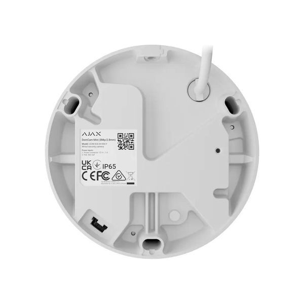 Ajax TurretCam wired IP camera, 5mp, 4mm, Poe, True WDR, IP 65, IR 35m, audio, 75&deg; to 85&deg; RC_000039308 фото
