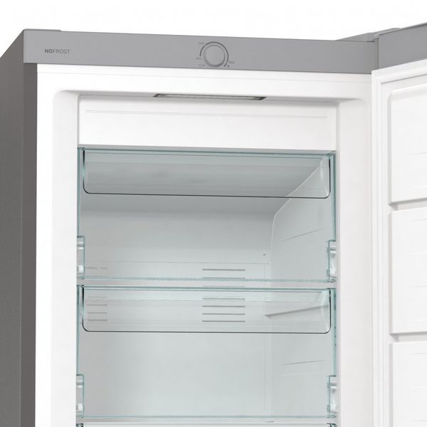Морозильна камера Gorenje FN619EES5, Висота &ndash; 185см, Глибина-66 см, 280л, А++, NF, Інвертор, сріблястий RC_FN619EES5 фото