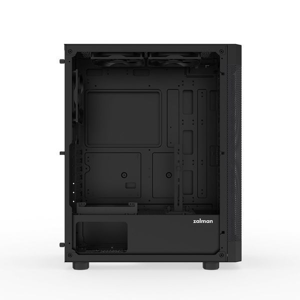 Корпус Zalman I4 без БП, 2xUSB3.0, 1xUSB2.0, 6x120мм, VGA 320мм, LCS ready, Mesh Side/Front Panel, ATX, чорний RC_I4BLACK фото