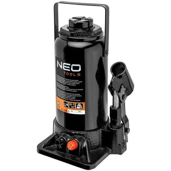Tools Домкрат, гідравлічний пляшковий 15т, 230-460мм Neo RC_10-455 фото