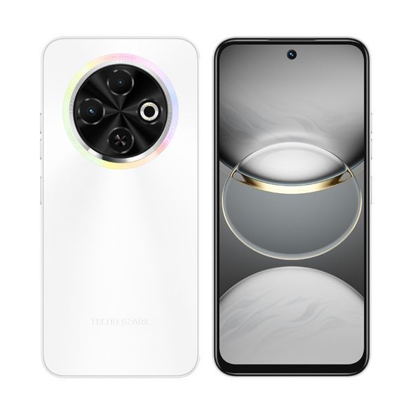 Смартфон Spark 30C (KL5n) 6.67" 4/128ГБ, 2SIM, 5000мАч, Orbit White TECNO RC_4894947051777 фото