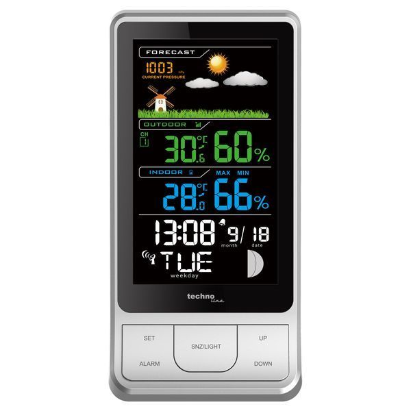Метеостанция Technoline WS6441 Black/Silver (WS6441) DS_DAS301290 фото