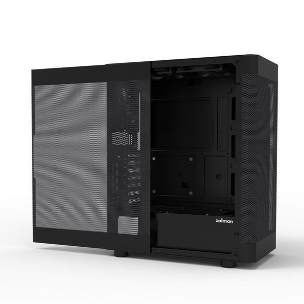 Корпус Zalman I4 без БП, 2xUSB3.0, 1xUSB2.0, 6x120мм, VGA 320мм, LCS ready, Mesh Side/Front Panel, ATX, чорний RC_I4BLACK фото